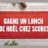 Lunch de Noël pour 35 personnes de ton bureau chez Scores