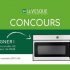 Une hotte micro-ondes GE d’une valeur de 954$