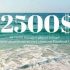 Crédit voyage de 2500$