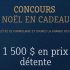 Escapade détente pour 2 personnes (870 $)