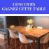 Gagnez une table 5’ ou 6’