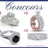 Gagnez votre choix parmi 4 bagues