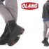 Une paire de bottes à crampons Olang