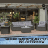 Ensemble patio transformable