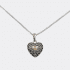 Pendentif en argent sterling 925 et en or 18kt