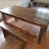 Table de cuisine de 30 x 60 pouces (450 $)