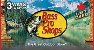 Carte-cadeau Bass Pro Shops de 200 $
