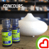 Diffuseur ultrasonique + huiles essentielles Cèdre et Lavande vraie