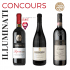 Ensemble de trois bouteilles du Domaine italien IlluminatiVini