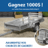 1000$ sur l'achat d'une remorque Adapt-X