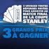 3 Voyages tout inclus pour la finale de la Coupe Stanley