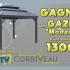 Gazébo « Modesto » de Corriveau Meubles de Jardin