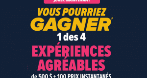 4 cartes-cadeaux Visa prépayée de 500 $