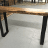 Console fait de bois de grange recyclé