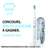 Une brosse à dent électrique Philips Flexcare