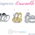 Un ensemble de bagues pour elle et lui offert par Bijoux Escargot
