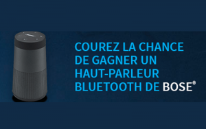 12 haut-parleurs Bluetooth Bose de 290 $ chacune