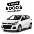 Crédit auto de 5000 $
