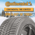 Ensemble de Pneus d'hiver Continental (valeur de 1 800 $)