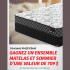 Ensemble matelas et sommier de la marque Avanti