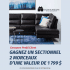 Sectionnel 2 morceaux MAZIN d'une valeur de 1 799$