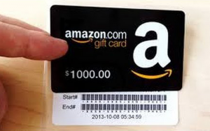 Une Carte-cadeau Amazon de 1000 $