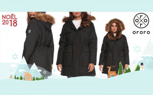 Manteau d'hiver chauffant Ororo pour femme