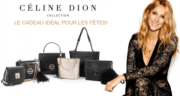 Gagnez chaque jour un Sac à main signé Céline Dion Collection