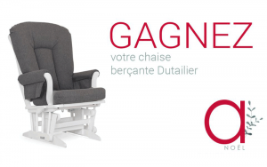 Gagnez votre chaise-berçante Dutailier (modèle 61B)