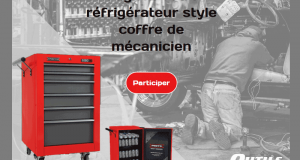 Réfrigérateur style coffre de mécanicien (Valeur de 899$)
