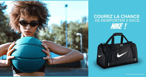 Gagnez un ensemble de deux sacs de sport Nike