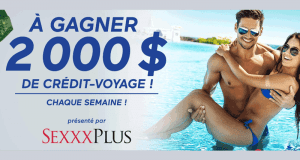 Un crédit voyage de 2 000 $