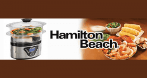 Un cuiseur vapeur Hamilton Beach