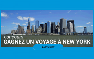 Gagnez un Voyage pour 2 personnes à New York