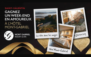 Un super weekend en amoureux à l’Hôtel Mont Gabriel
