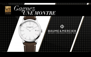 Gagnez une montre Baume & Mercier Classima