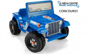 Un jouet porteur Hot Wheels Jeep Wrangler