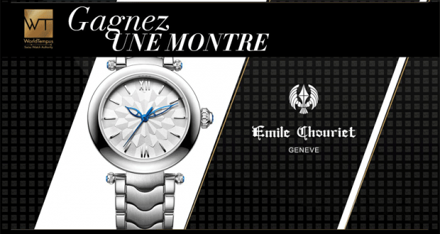 Une montre Emile Chouriet Fair Lady (Valeur de 1016 $)
