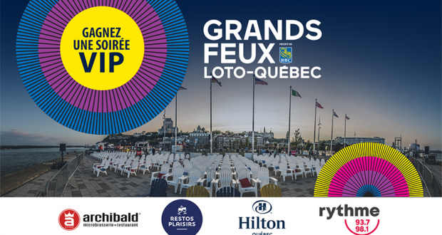 Un forfait VIP pour les Grands-Feux Loto-Québec