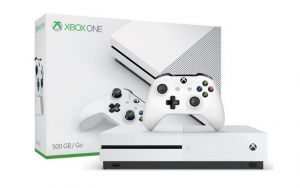 Une console de jeux vidéo Xbox One