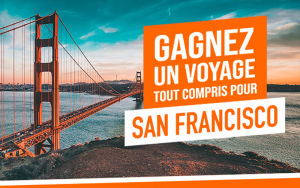 Gagnez 5000 $ pour un voyage à San Francisco