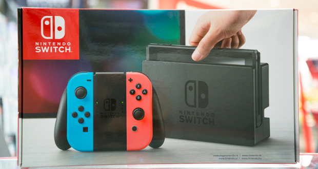 Une Console de jeu Nintendo Switch