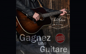 Une guitare Art & Lutherie