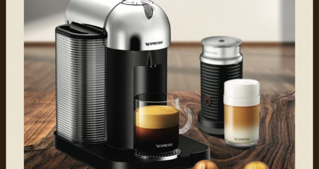 Une machine à café Vertuo de Nespresso