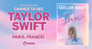 Voyage pour 2 personnes à Paris pour voir TAYLOR SWIFT