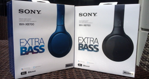 2 paires d’écouteurs WH-XB700 EXTRA BASS de Sony