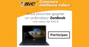 Un ordinateur portable ZenBook (Valeur de 1050$)