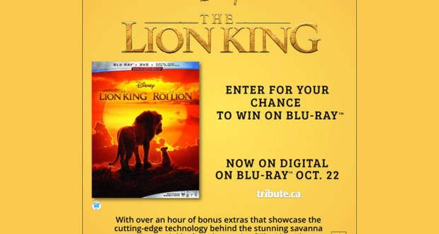 Blu-ray du film Le roi lion