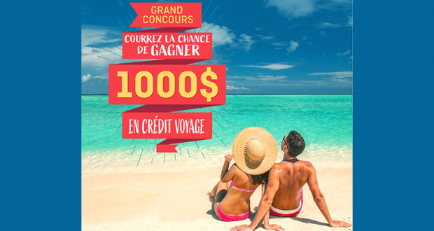 Un certificat-cadeau de 1000 $ applicable sur votre prochain voyage