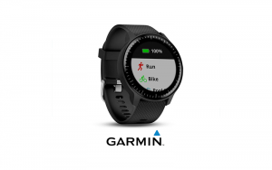 Une montre de course avec GPS Garmin Vivoactive 3